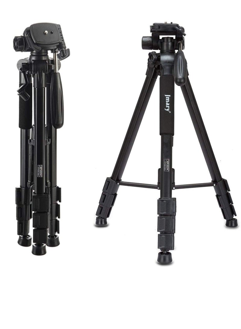 Jmary Professional Aluminium Tripod Monopod for All Mobiles And DSLR Cameras (Black) - Image 1