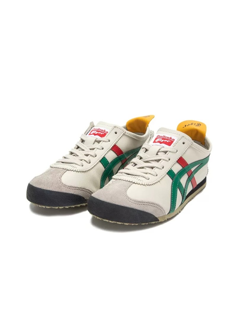 Onitsuka Tiger - Mexico 66 Athlesiure Sneakers Beige/Green/Red - Image 1