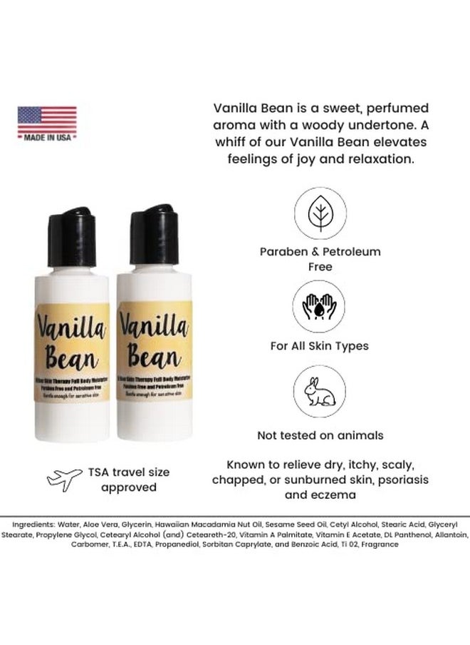 The Lotion Company - He Lotion Company 24 Hour Skin Therapy Lotion Vanilla Bean 2 Count - Image 1