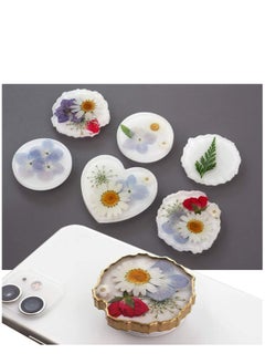 Excefore Epoxy mold Resin Moulds DIY Clear Silicone Epoxy Resin Molds for Pendants Jewelry Making DIY Craft with Casting Molds Tools Set For Aromatherapy Candle Epoxy Resin Real Dried Flower Dry Plants  - Image 4