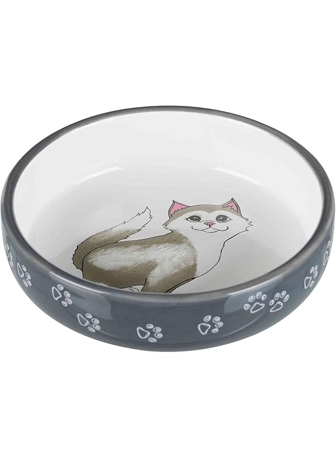 Trixie Cat Bowl For Short Nosed Breeds Ceramic - Image 1