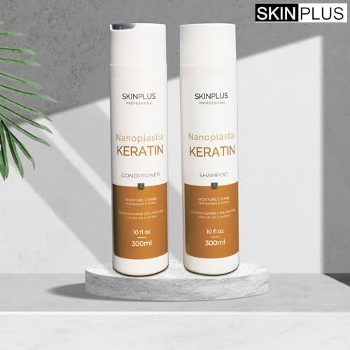 SKINPLUS NANOPLASTIA KERATIN SHAMPOO And CONDITIONER SET 300mlx2 - Image 4