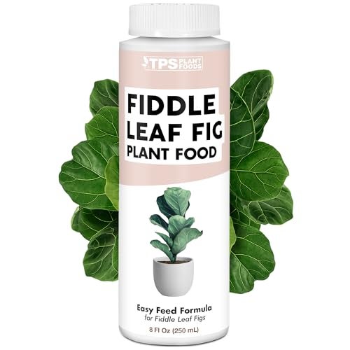 TPS NUTRIENTS Fiddle Leaf Fig Plant Food for All Fig and Other Ficus Trees, Liquid Houseplant Fertilizer 8 oz (250mL) - Image 1
