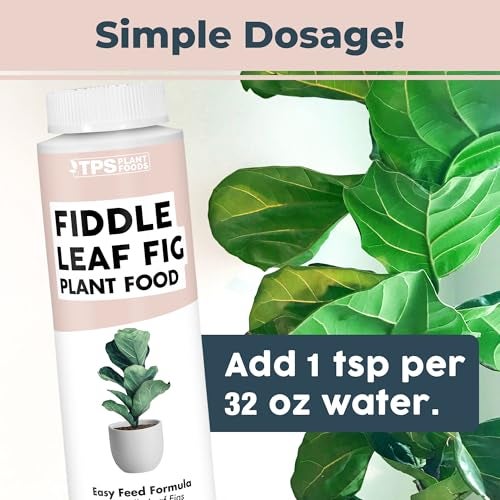 TPS NUTRIENTS Fiddle Leaf Fig Plant Food for All Fig and Other Ficus Trees, Liquid Houseplant Fertilizer 8 oz (250mL) - Image 3