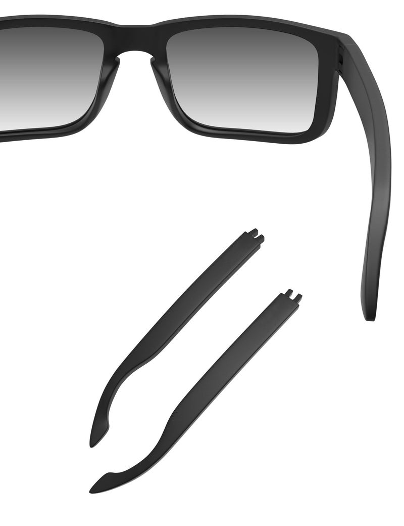 HILEEN 1 Pair Replacement Temple Arms Legs for Oakley Holbrook OO9102Holbrook XL OO9417Holbrook Asian Fit OO9244 SunglassesBlack - Image 2