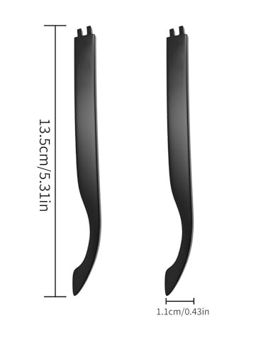 HILEEN 1 Pair Replacement Temple Arms Legs for Oakley Holbrook OO9102Holbrook XL OO9417Holbrook Asian Fit OO9244 SunglassesBlack - Image 3