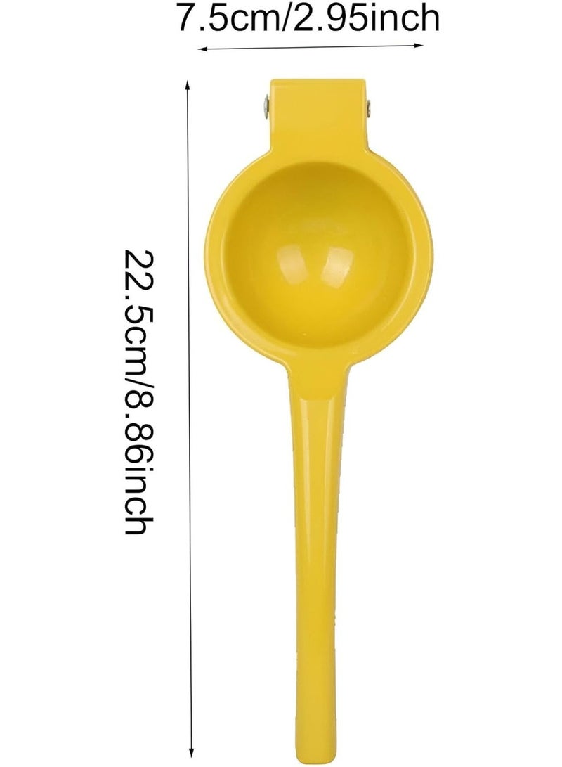 Spaceshoop Lemon Squeezer Hand Press Juicer Manual  Rustproof Aluminium Alloy Stainless Steel  Anti Etchant  Portable Citrus Juicer for Squeezing Lemon and Citrus Fruit - Image 3