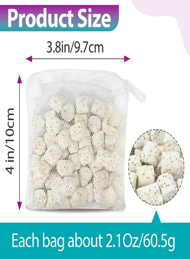 Joworthy 12 Pcs A1378 Aquarium Filter Media Compatible with Fluval Spec, Evo & Flex Desktop Aquariums, 2.1Oz Bio Ceramic Rings Filter Media, Placed in Filter Foam Block, Easy to Replace - Image 3