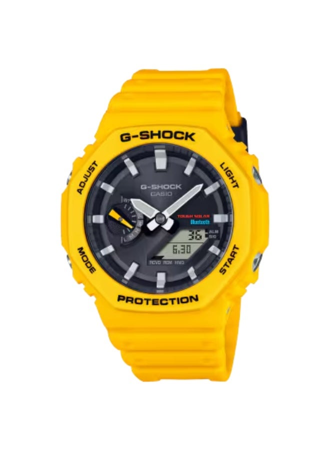 Casio G-SHOCK GA-B2100C-9A Yellow Analog-Digital Men's Watch - Image 1