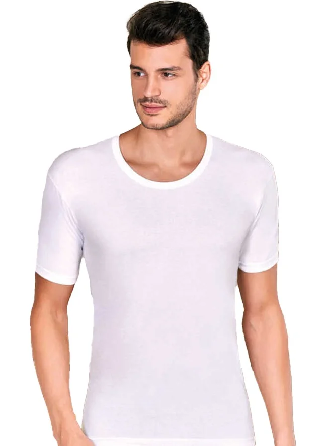 Berrak 1002 Men's Plus Size Short Sleeve Undershirt