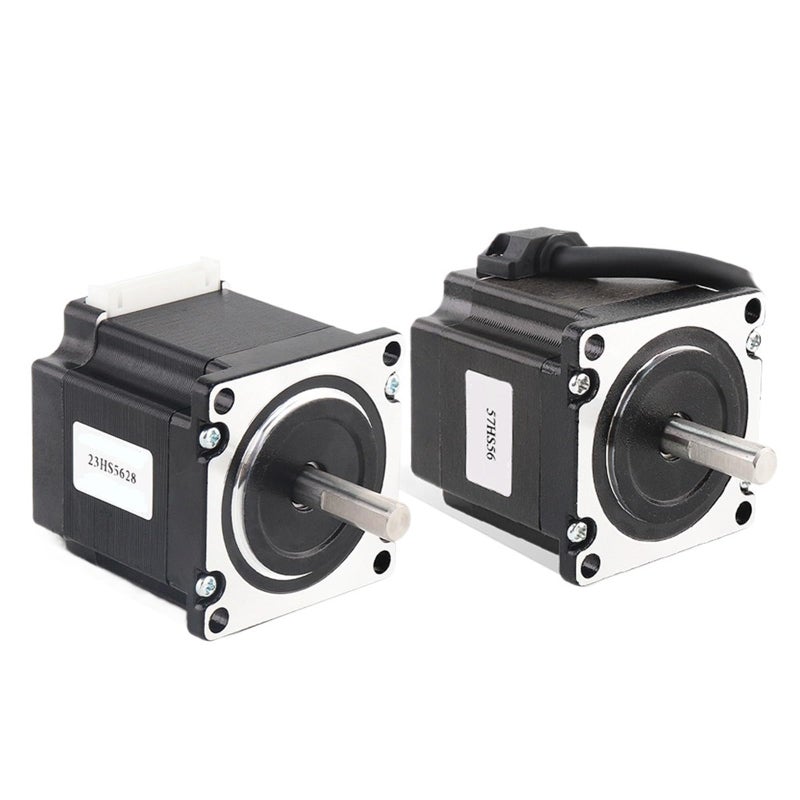 محرك خطوي Nema23 57 2.8A 4 أسلاك عمود 6.35 ملم لقطع البلازما باستخدام التحكم الرقمي - Image 2