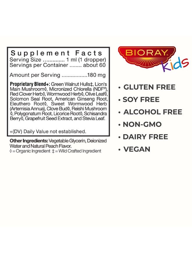 BIORAY - Kids Ndf Happy Peach 2 Fl Oz 12 Month Supply - Image 1