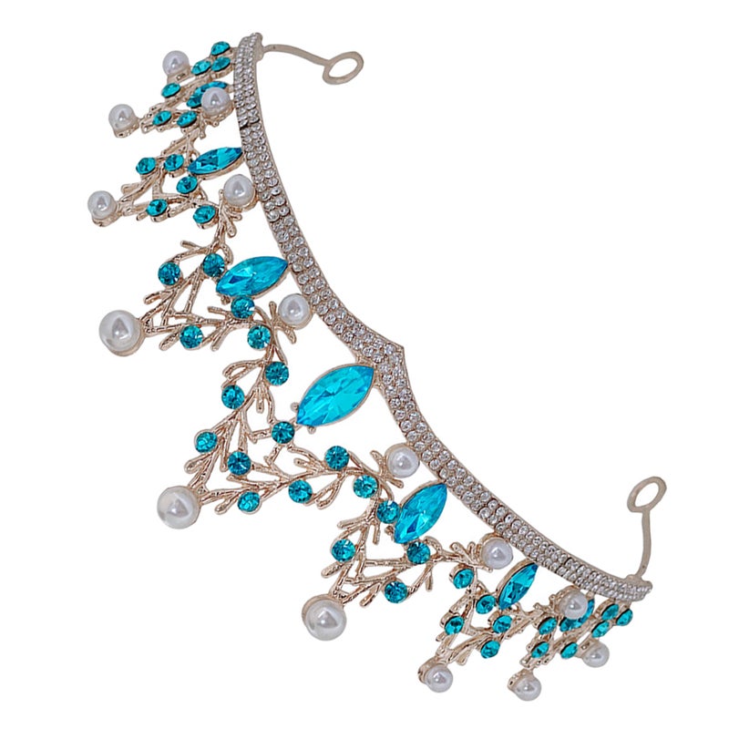 Rhinestone Women Wedding Headband Ladies Wedding Prom Headpiece - Image 3