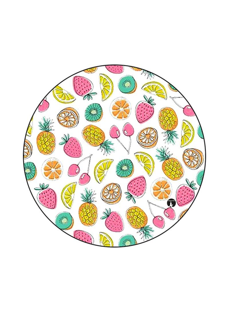 RKN Printed Round Mouse Pad Multicolor