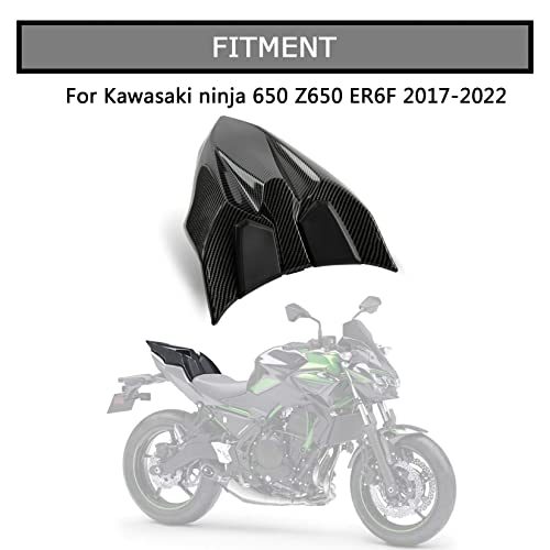 psler Rear Passenger Pillion Solo Seat Cowl Cover Fairing Tail Section for Ninja 650 Z650 2017 2018 2019 2020 2021 2022 - Image 2
