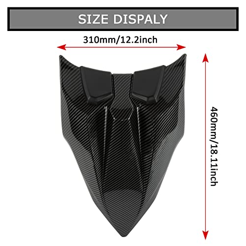 psler Rear Passenger Pillion Solo Seat Cowl Cover Fairing Tail Section for Ninja 650 Z650 2017 2018 2019 2020 2021 2022 - Image 5