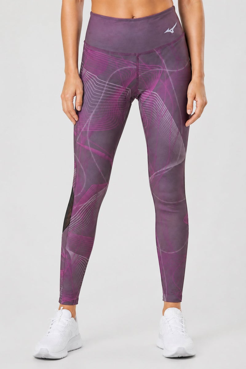 Mizuno Women Sportswear Fit Training Tights, Multicolor - Image 1