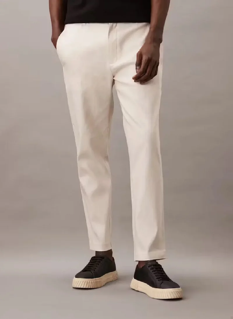 CALVIN KLEIN Linen Blend Tapered Pants