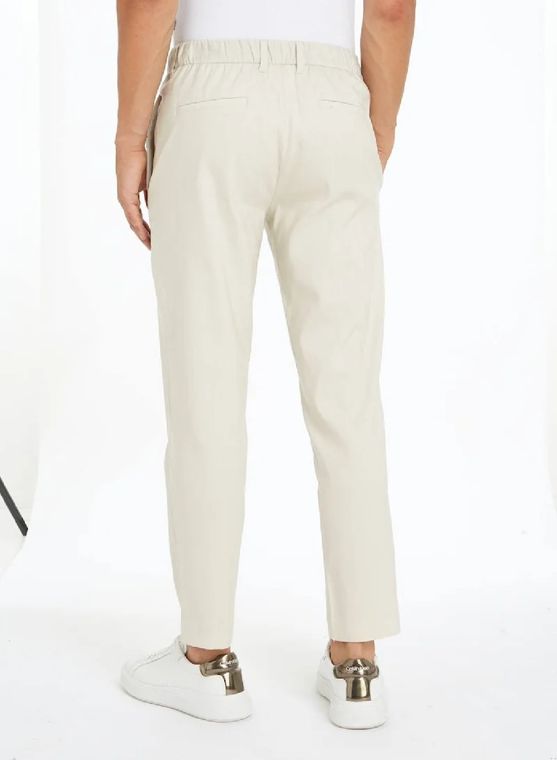 CALVIN KLEIN Linen Blend Tapered Pants