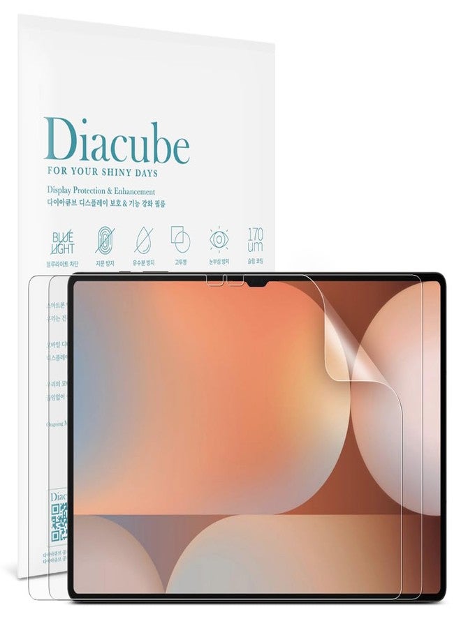DIACUBE 2-Pack Anti Glare Screen Protector with Blue Light Filter For Samsung Galaxy Tab S10 Ultra/S9 Ultra/S8 Ultra 14.6 inch, Anti-Glare Matte PET Film, Anti-Fingerprint, High Touch Sensitivity - Image 1