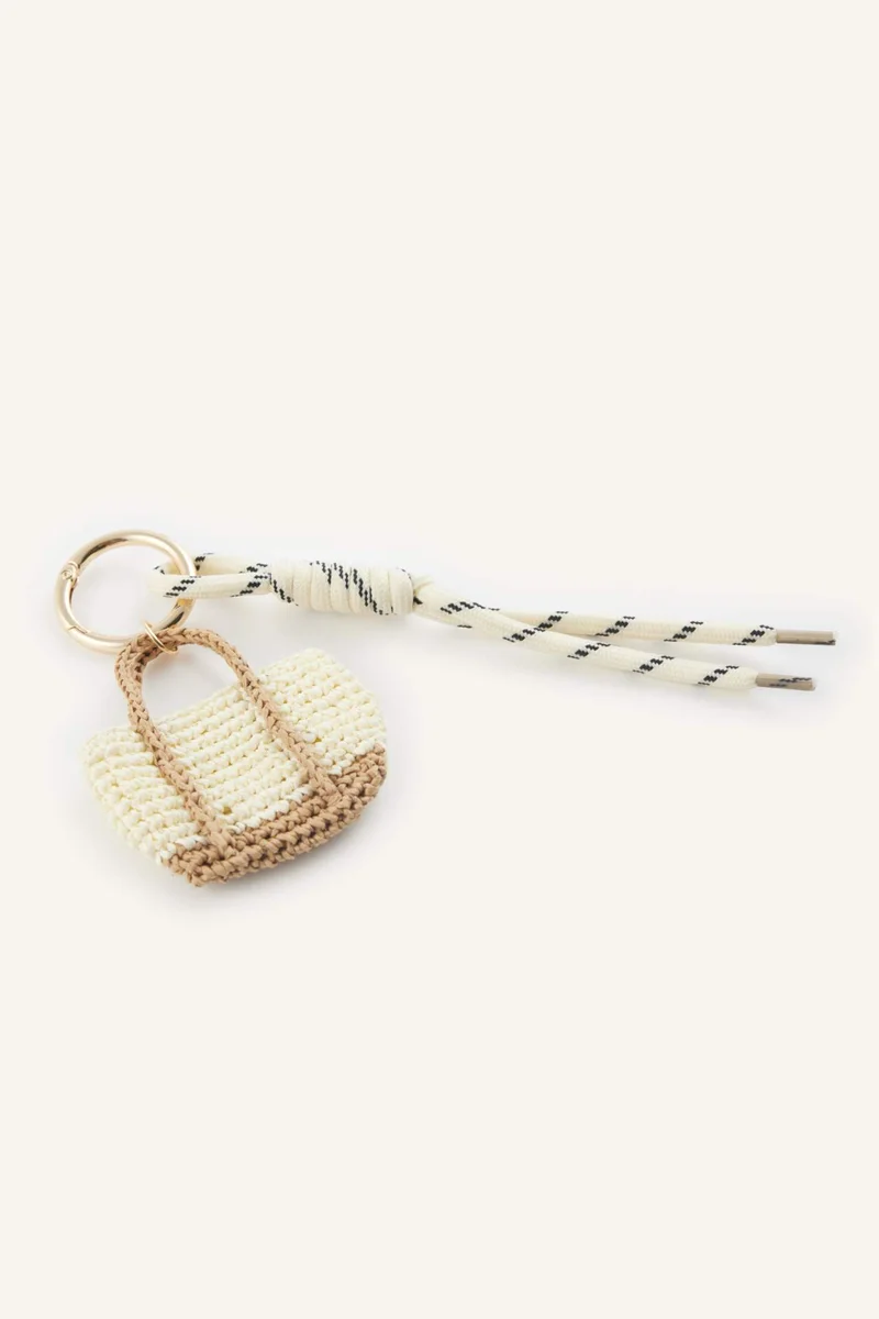 Defacto Woman Bag Charm Keychain