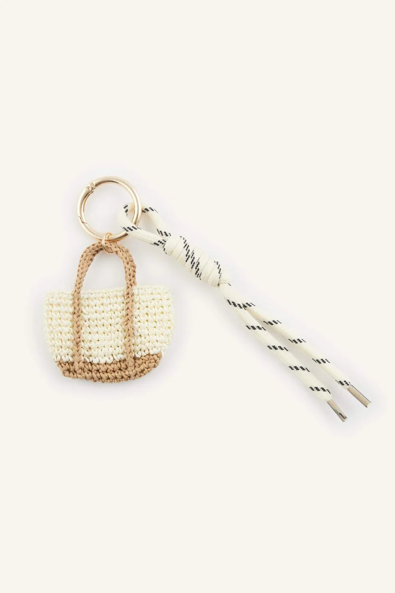 Defacto Woman Bag Charm Keychain