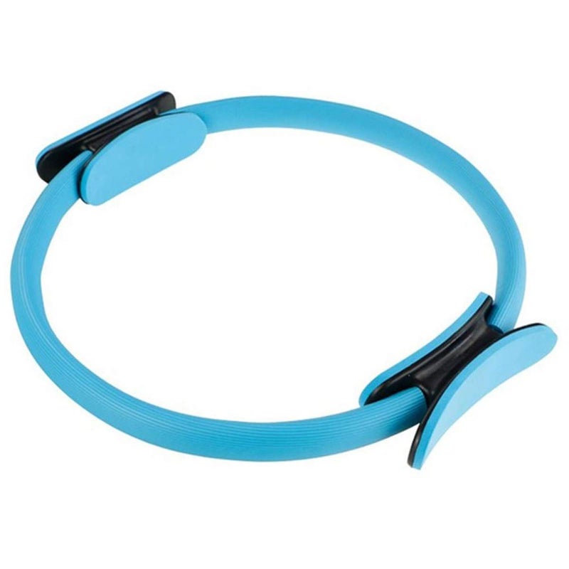 Stanz (TM) Pilates Ring Pilate Ring Fitness Circle for Strength Flexibility Posture Sculpting 13 Inch (Blue) - Image 1