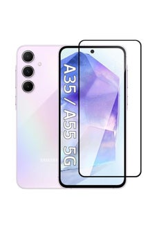 Screen protector for Samsung Galaxy A35/A55 5G 6.6 Inch Full Coverage Tempered Glass Film - pzsku/Z3C35EF19C5A83D15433DZ/45/_/1713170189/a8910b96-758f-47b2-8461-21e4de842aad