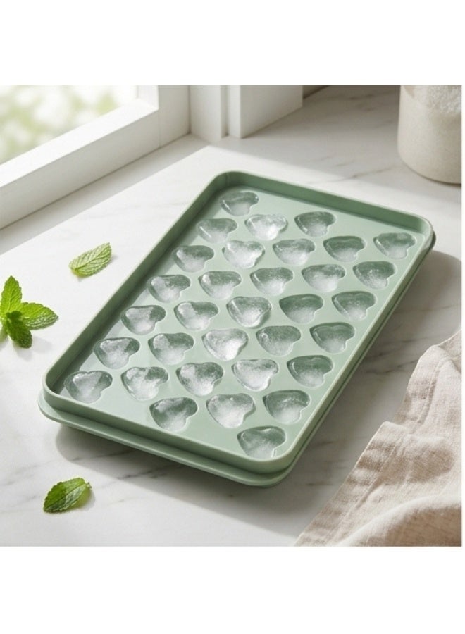Ice Cube Tray and Chocolate Mold with 33 Heart Cavities - Image 3