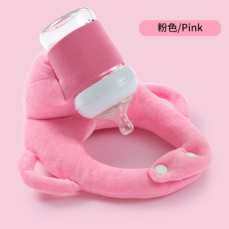 Creative Baby Feeding Pillow Head Multifunctional Feeding Artifact Newborn Anti-Spitting Pillow Baby Anti-Deviation Headrest - Image 1