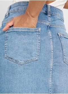 ONLY Front Slit Midi Skirt  - Image 4