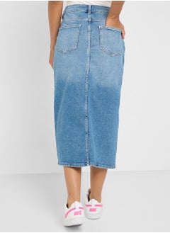 ONLY Front Slit Midi Skirt  - Image 2