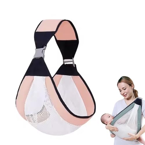Safe-O-Kid® Baby Sling Carrier – BPA Free, Adjustable Soft Cotton Baby Wrap for Newborns & Infants, Comfortable & Safe - Assorted - Image 1