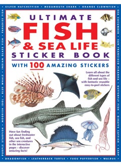Ultimate Fish & Sea Life Sticker Book: with 100 amazing stickers  - Image 1