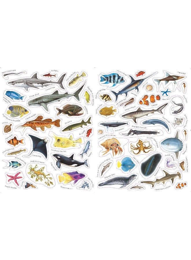 Ultimate Fish & Sea Life Sticker Book: with 100 amazing stickers - Image 4