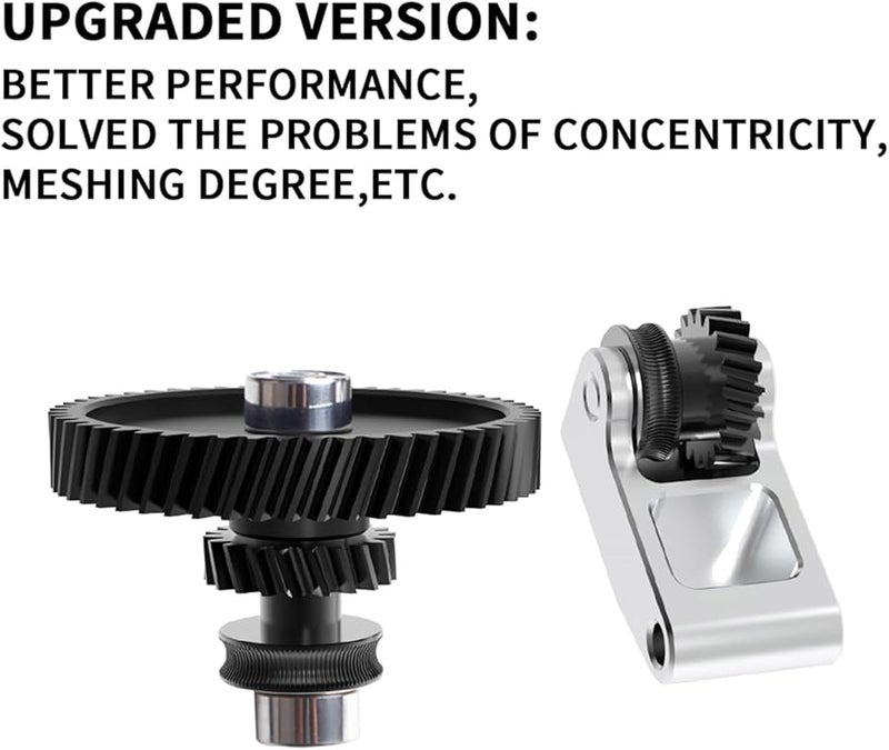 Lab P1P 3D Printer V1 2 Gear Set with Coating Enhances Filament Transmission and Durability - Image 4