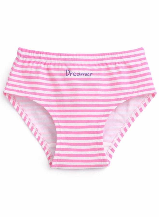 BODYCARE Kids Girls Panty Ultrasoft Underwear 100% Cotton Soft Comfortable | Skin Friendly | Innerwear Pack of 5-Assorted - Image 3