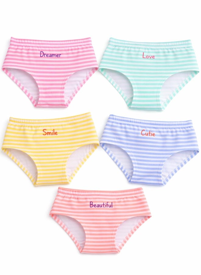 BODYCARE Kids Girls Panty Ultrasoft Underwear 100% Cotton Soft Comfortable | Skin Friendly | Innerwear Pack of 5-Assorted - Image 1