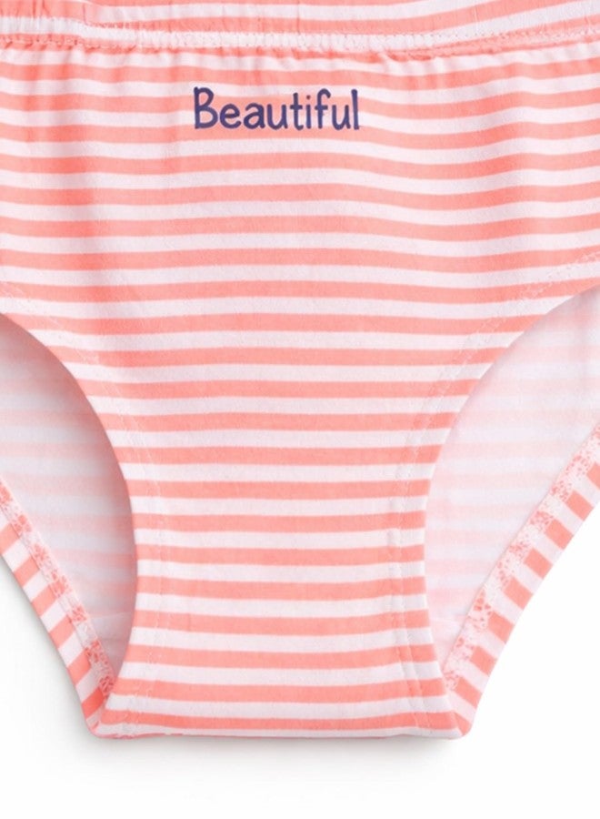BODYCARE Kids Girls Panty Ultrasoft Underwear 100% Cotton Soft Comfortable | Skin Friendly | Innerwear Pack of 5-Assorted - Image 5