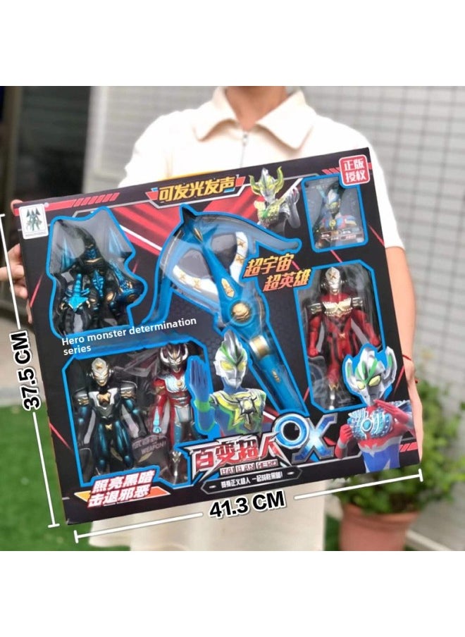 Genuine Variables Superman Ott Set Super Large Boxed Boys Children's Toys Action Figure Handset-Color:Default  - Image 4