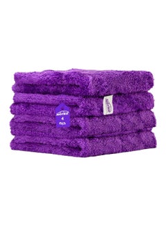 MOTRK Microfiber Towels, Microfiber Detailing Towels – Coral Fleece Care Towel, Extra Thick Dual-Sided, Super Absorbent Car Washing & Polishing Cloth, 40x40cm – 4 Pack  - Image 1