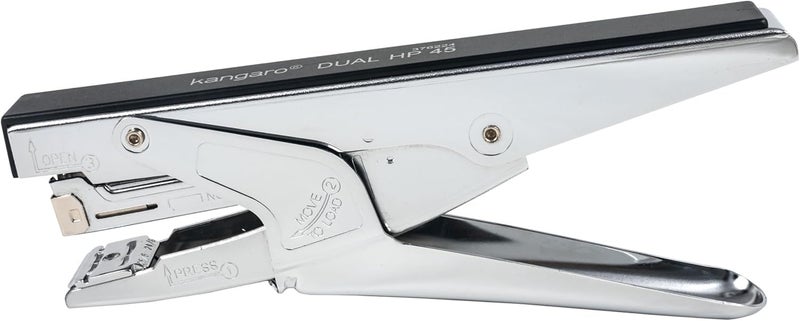 MySouqEg - Store - (1 pcs) Heavy Duty Metal Plier Stapler HP-45 – Ergonomic Handheld Design, Full Steel Construction, 30-Sheet Capacity – Professional Tool for Office, Packaging, and Industrial Use - Image 1