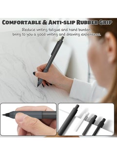 Excefore 10 PCS Inkless Eternal Mechanical Pencil Set, Tree-Friendly Durable Mechanical Pencils 0.5, Everlasting Pencil for Kids & Adult Writing, Sketch, Drawing (Black and White)  - Image 4