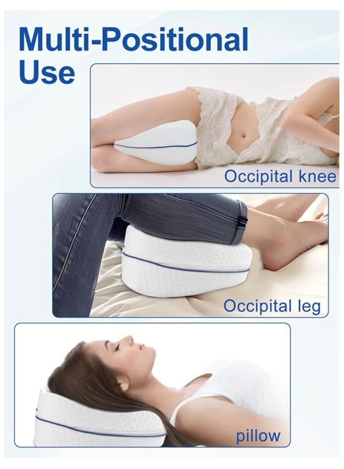 Foam Leg and Knee Support Pillow - For Sciatica, Back, Hip, Knee and Joint Pain Relief  - Image 5