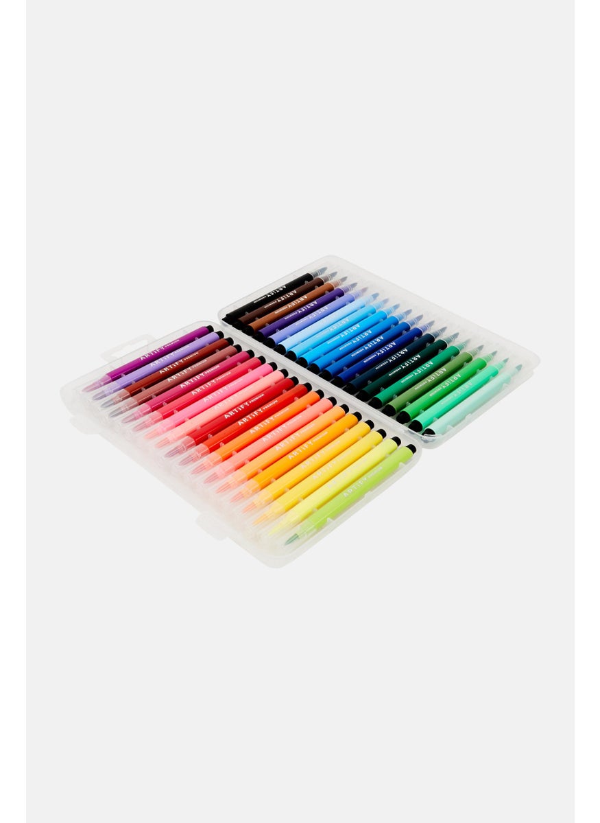 Artify 36 Watercolor Brush Markers, White  - Image 3