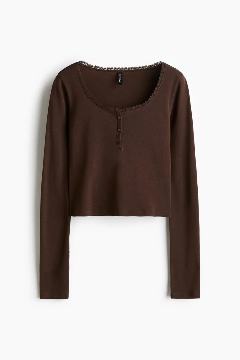 H&M Scoop-neck top