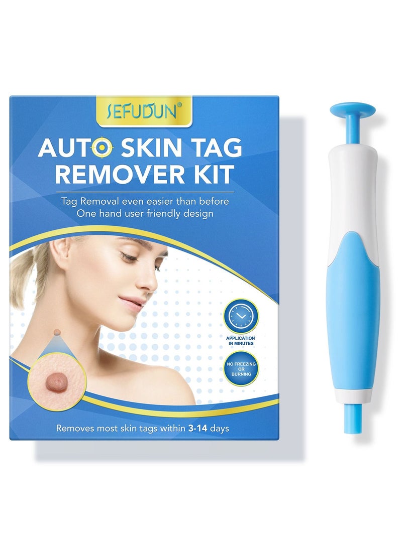 Sefudun Wart Removal Tool Skin Tag Removal Double Head Blue  - Image 2