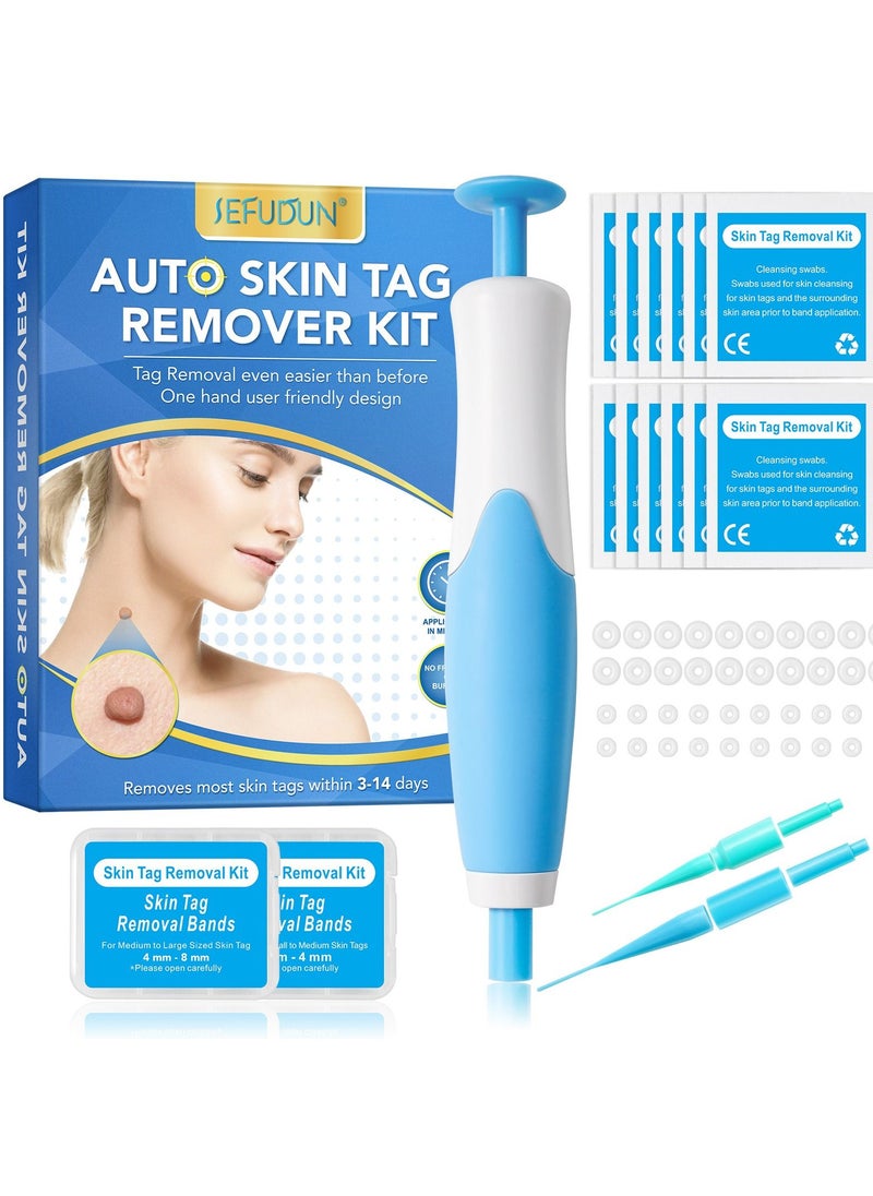 Sefudun Wart Removal Tool Skin Tag Removal Double Head Blue  - Image 1