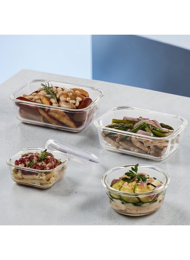 LocknLock Oven Glass Food Container 10-pcs Set – Airtight, Leakproof & Heat-Resistant - Image 2