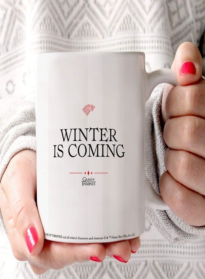 Trend Setters Game of Thrones – Stark Direwolf Grey – One 11 oz Ceramic Coffee Mug – Officially Licensed Merchandise - Perfect for Gifting or Collecting WMUG1431 - Image 5